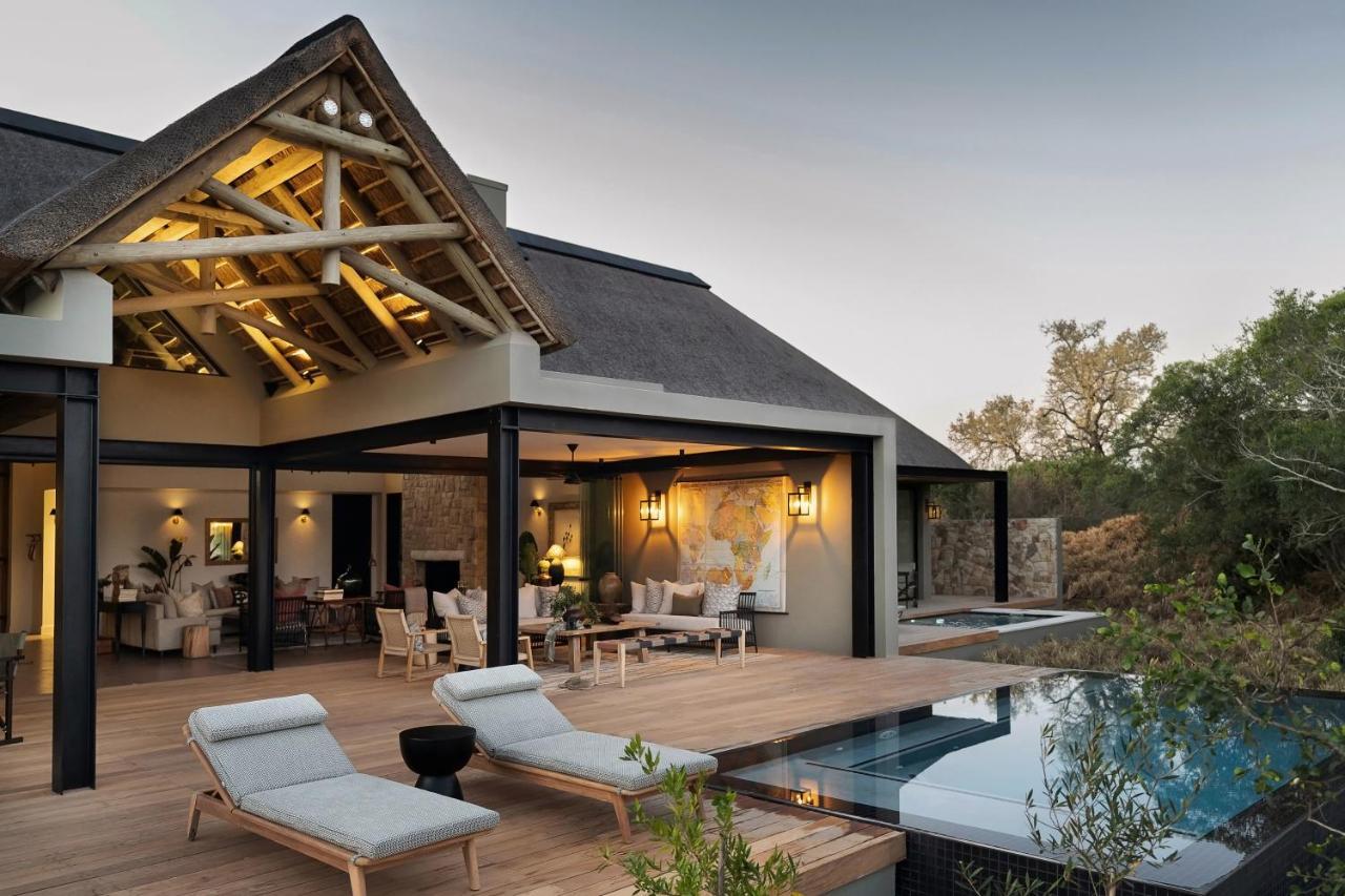 Monwana Villa ธอร์นีบุชเกมรีเซิร์ฟ ภายนอก รูปภาพ