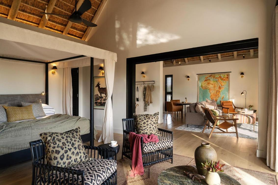Monwana Villa ธอร์นีบุชเกมรีเซิร์ฟ ภายนอก รูปภาพ